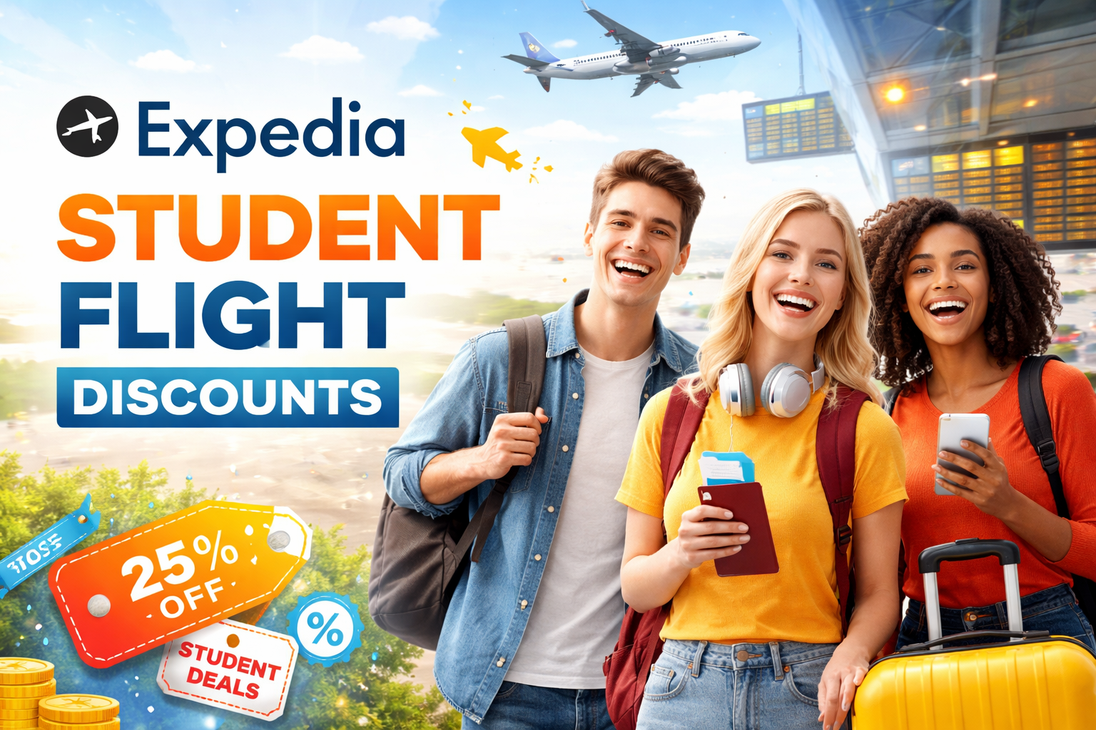 Best Expedia Student Flight Discount Deals