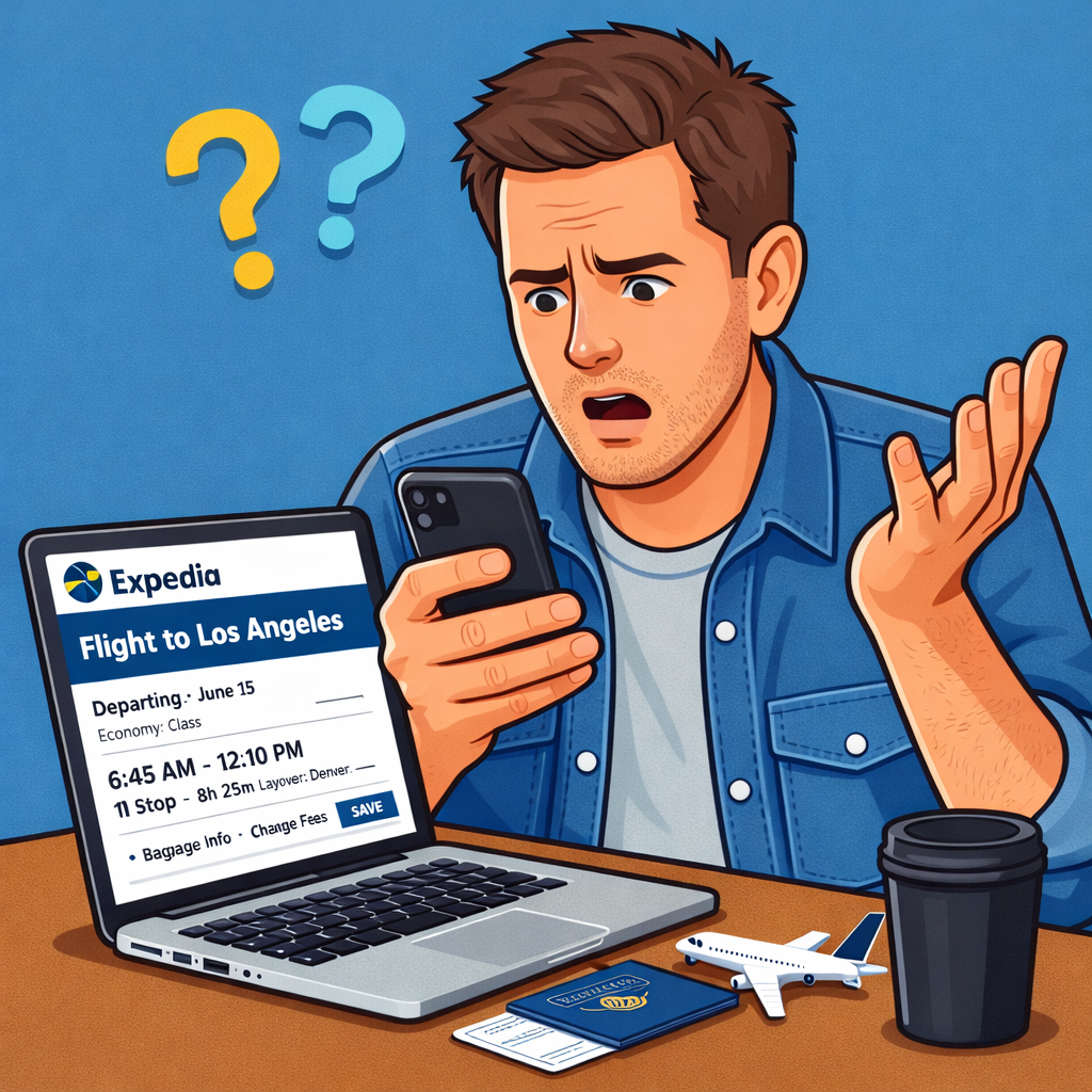 Missing a flight number on expedia flights? 