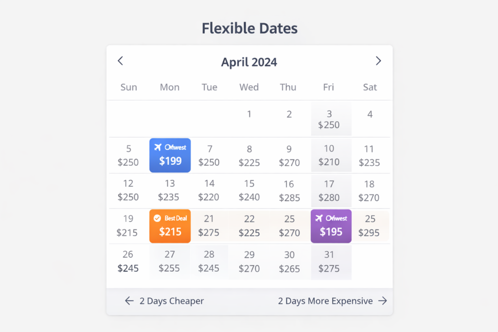 How to Find Hidden Flight Deals on Expedia
How to Find Hidden Flight Deals on Expedia
How to Find Hidden Flight Deals on Expedia
How to Find Hidden Flight Deals on Expedia
How to Find Hidden Flight Deals on Expedia
Monthly flight prices highlighting lowest fares