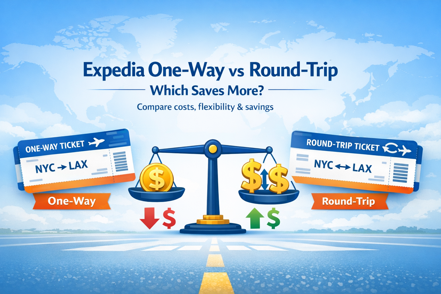 Expedia One-Way vs Round-Trip — Which Saves More?