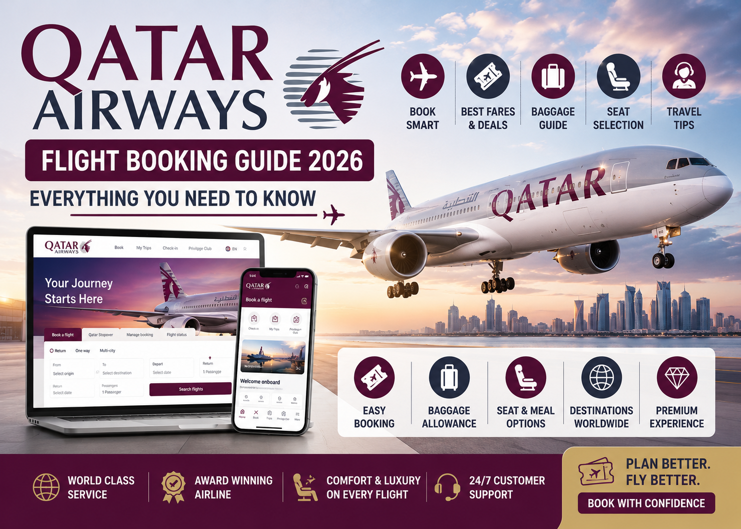Qatar Airways Flight Booking Guide 2026: Everything You Need to Know