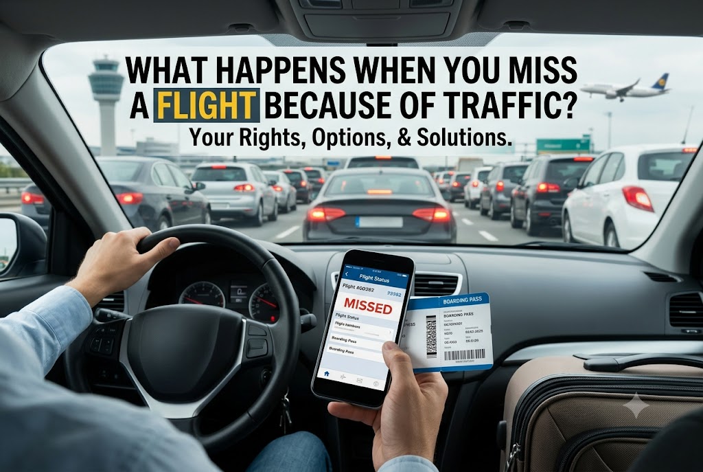What Happens When You Miss a Flight Because of Traffic?