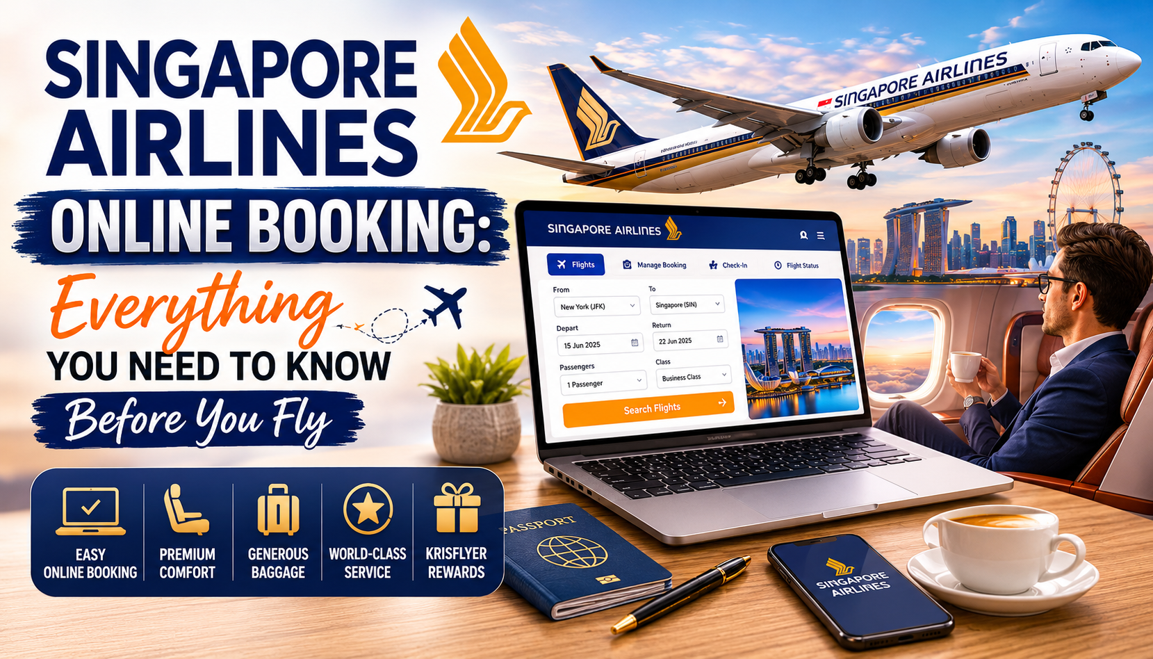 Singapore Airlines Online Booking: Everything You Need to Know Before You Fly