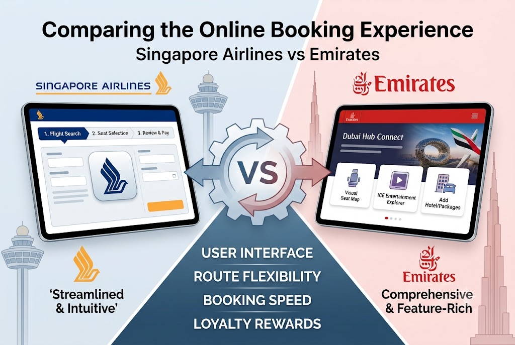 Comparing the Online Booking Experience